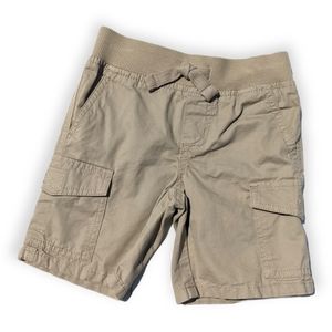 Gymboree Boys 2T Khaki Cargo Pull Up Shorts